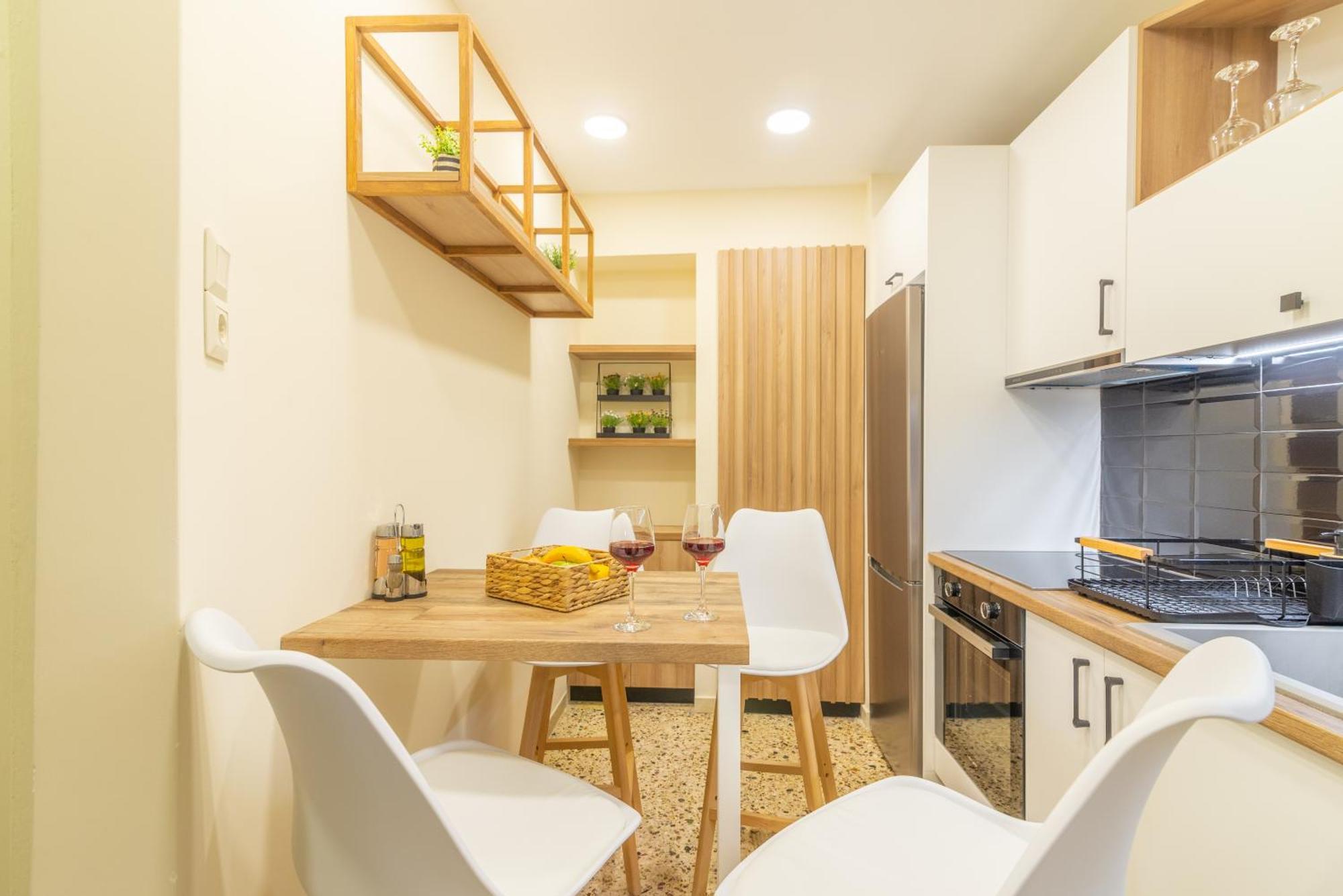 New Renovated Apt In City Center 伊拉克利翁 外观 照片