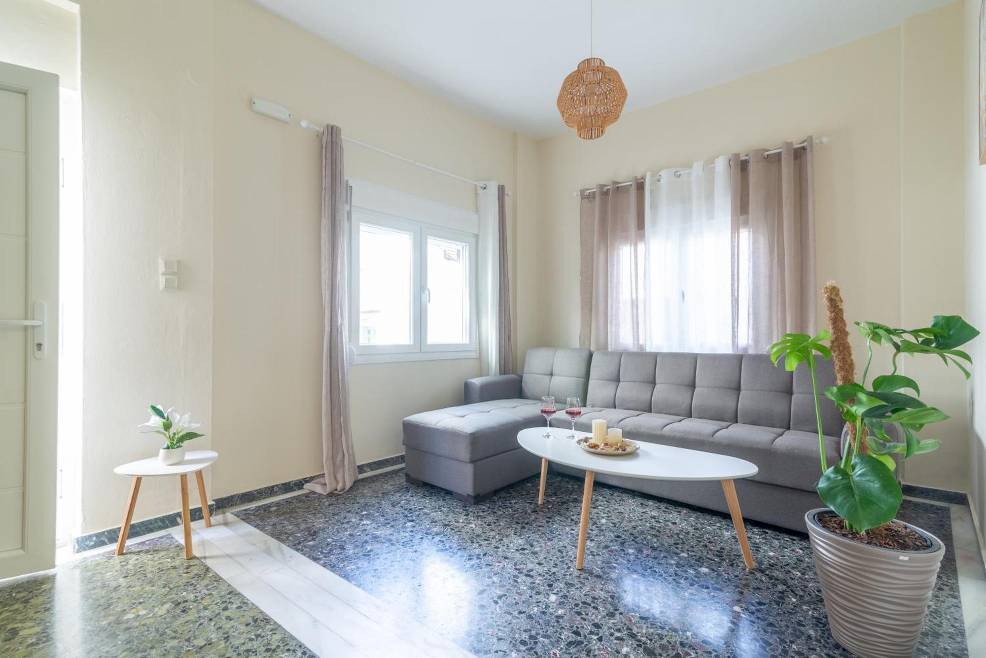 New Renovated Apt In City Center 伊拉克利翁 外观 照片